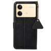 For Xiaomi Redmi Note 13R Pro 5G Genuine Cow Leather Phone Case with Card Slots