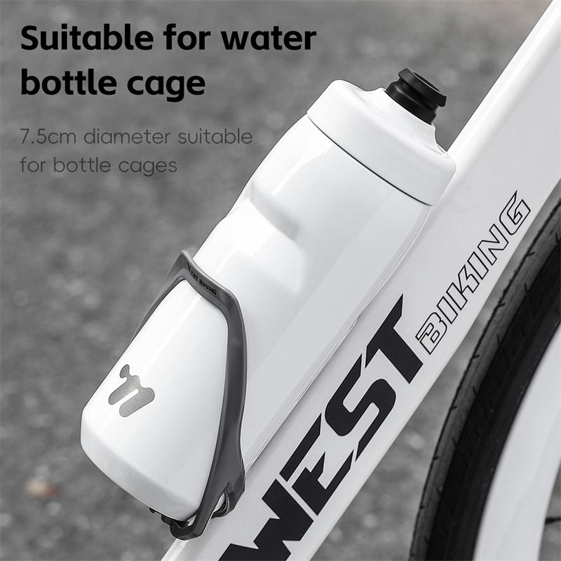 WEST BIKING Stainless Steel Bicycle Water Bottle 24H Cold/Hot Keeping 550ml Cycling Bottle Fitness Vacuum Cup Gym Sport Bottle 1