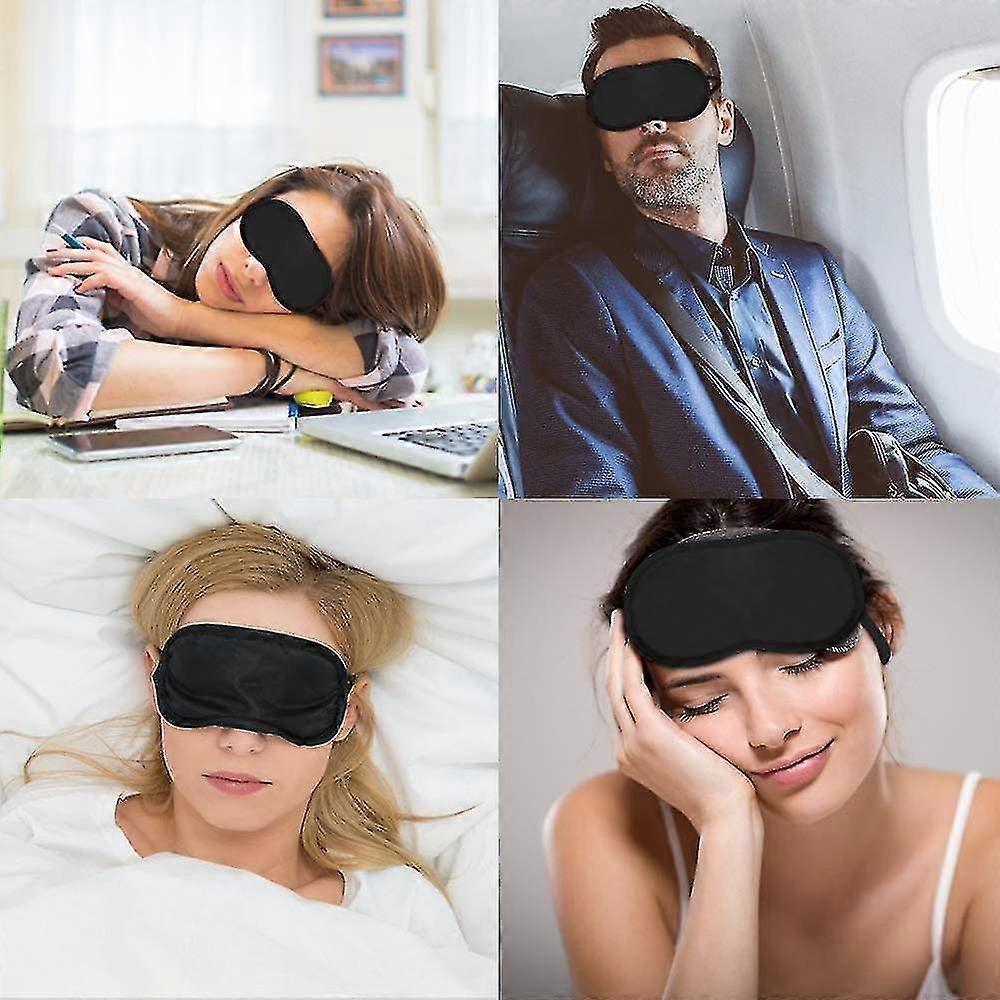 30 Packs Eye Disposable Sleeping Blindfold Eye Shade Cover Light Blocking For Men & Women