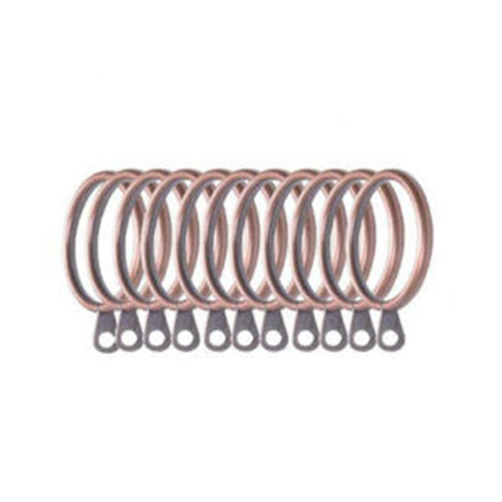 Metal Curtain Rings Hanging Hooks for Curtains Rods Pole Voile Heavy Duty Rings 6/12/24/48/60/84/96PCS Curtains Holder Hooks