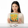 Narcissus Creative High-Difficulty Wooden Jigsaw Puzzle - Educational Gift Toy & Ornament