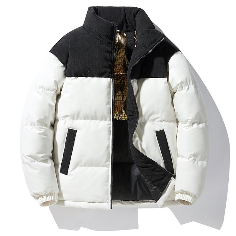 Winter Arrived Men Solid Color Parka High Quality Brand Men's Stand Collar Warm Thick Jacket Coat Male Fashion Casual Parka