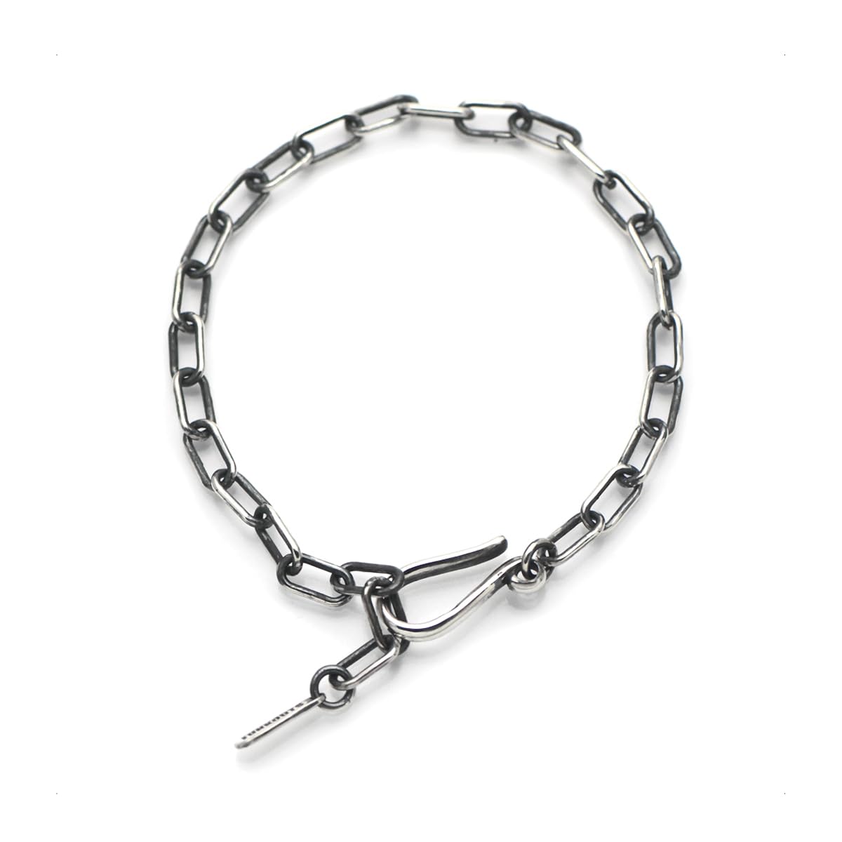 

[FUNKOUTS] Chain Bracelet, Sterling Silver 925, One Size Fits All, FBB-001B