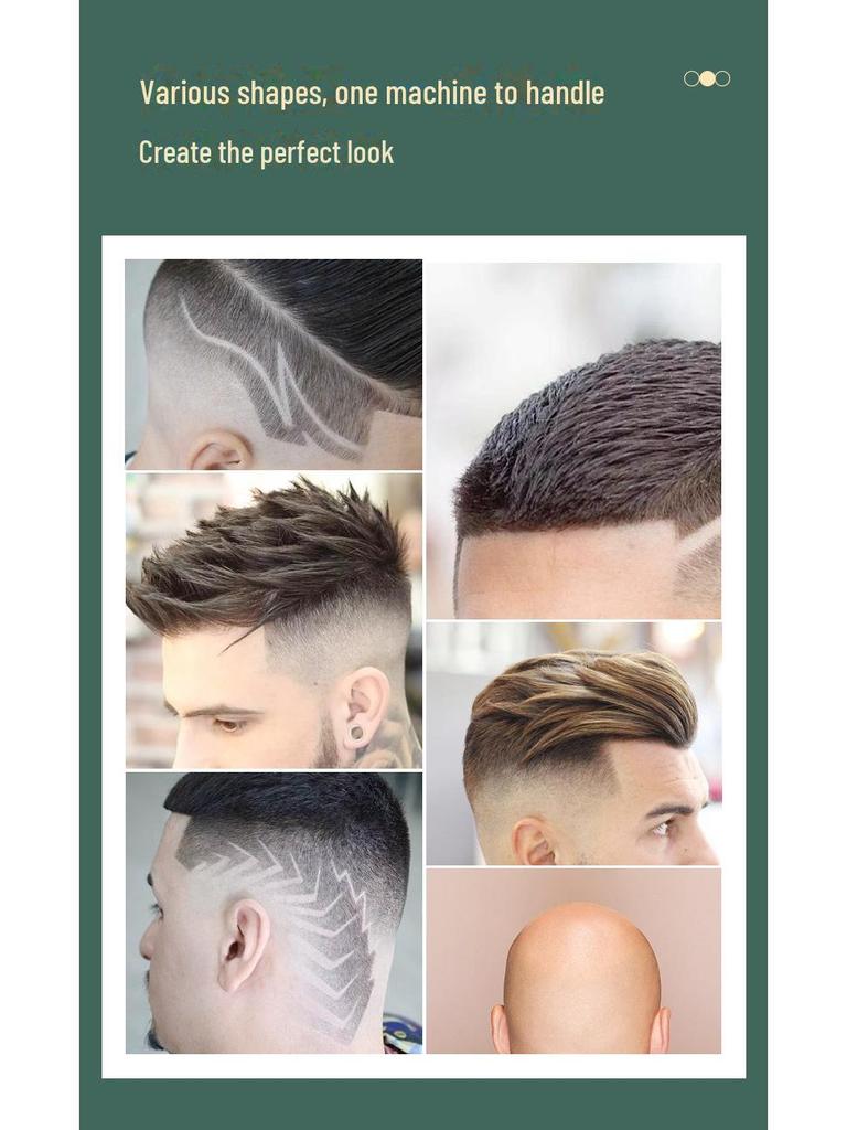 Professional Rechargeable Dual-Purpose Hair Clipper for Home and Hotel Styling