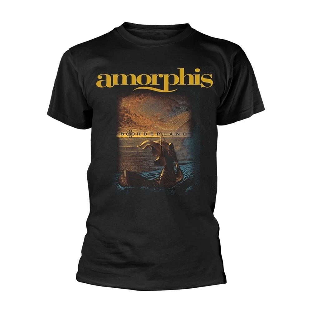 Amorphis  Borderland  Black T shirt - NEW S