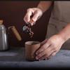 Vintage Walnut Wood Handle Spoon Tablespoon Coffee Powder Measuring Spoon