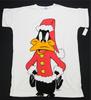 Rare VTG FLIRTS Daffy Duck Looney Tunes Christmas 1993 Sleepwear T Shirt 90s OS