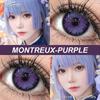 Eyeshare 1 para kolorowych soczewek kontaktowych do cosplayu dla oczu Anime Cosplay Softlens Y2K Koreańskie soczewki do makijażu oczu