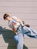 Cartoon Anime Oversized Cotton T Shirt With Print For Casual Wear