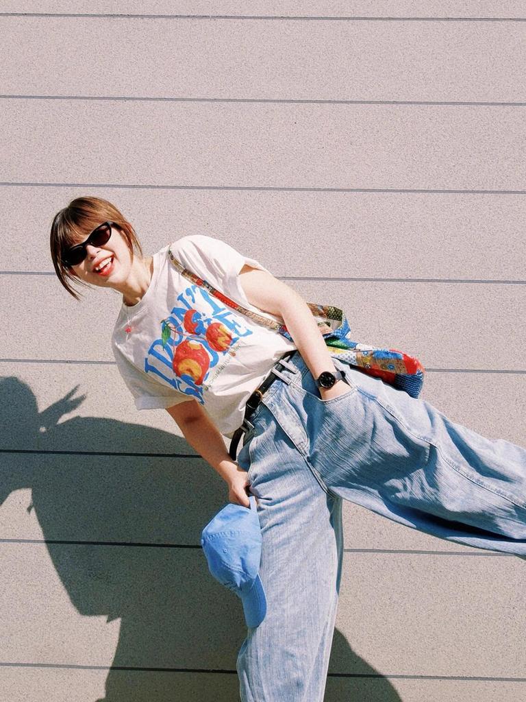 Cartoon Anime Oversized Cotton T Shirt With Print For Casual Wear