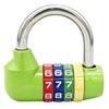 Cadenas à combinaison personnalisé pour salle de sport U Code à 4 chiffres Antivol Serrure en métal Tiroir de dortoir Armoire de rangement Panier de vélo