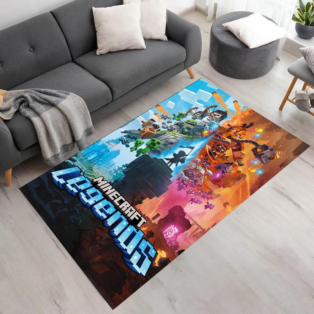 Minecraft Floor Mat Design for Bedrooms Kitchen Foyer Decorate room Anti-slip Rug Anime Office Decor Wedding Party Gift