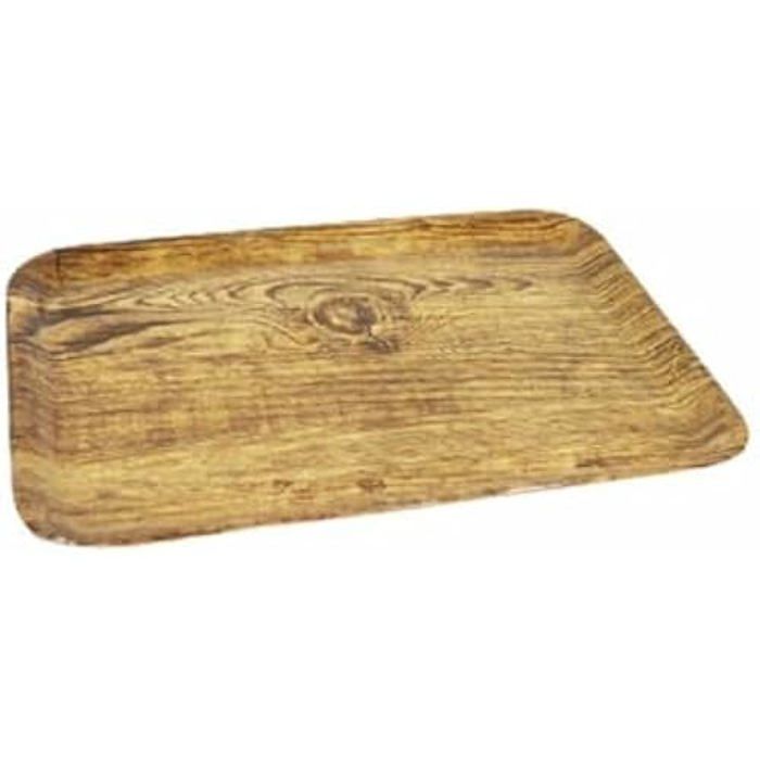 Plateau - LA MEDITERRÁNEA - Multicolore - Bois Mélaminé - 27 X 21,5 X 1,5 Cm - 18 Unités