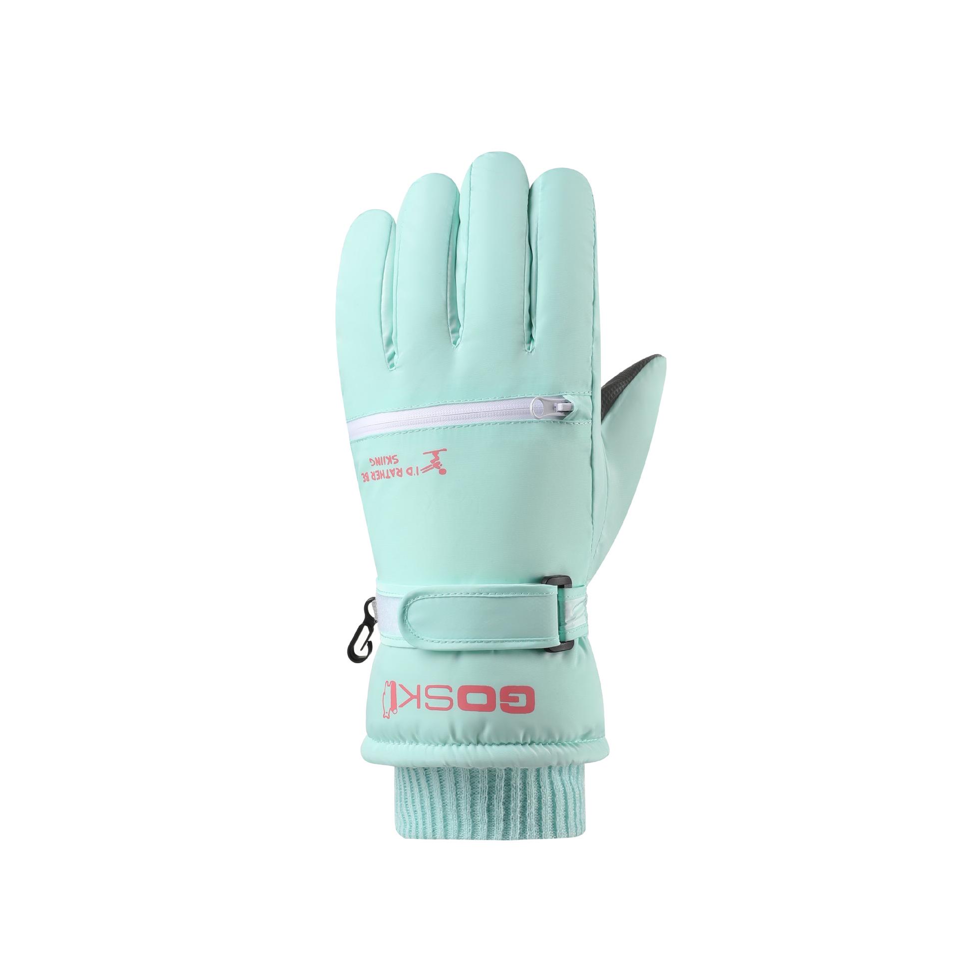 

Unisex Winter Cycling Gloves: Touchscreen, Fleece-Lined, Windproof & Waterproof, Thickened Warmth, Cold-Proof for Skiing & Electric Vehicles.