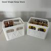 AAA/AA/9V/CR2032/CR2026 Stapelbarer Batterie-Organizer Dekorative Batterie-Aufbewahrungsbox Batteriehalter, Aufbewahrungsbox für Zuhause, Büro