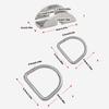 Scubas Diving Tanks Cylinder D Rings Holder Back Fly Side Positioning Buckles Base For Hose Clamps Easy To Install