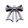 Pendants Bow With Crown Charms For Princess Themed Jewelry Making Alloy