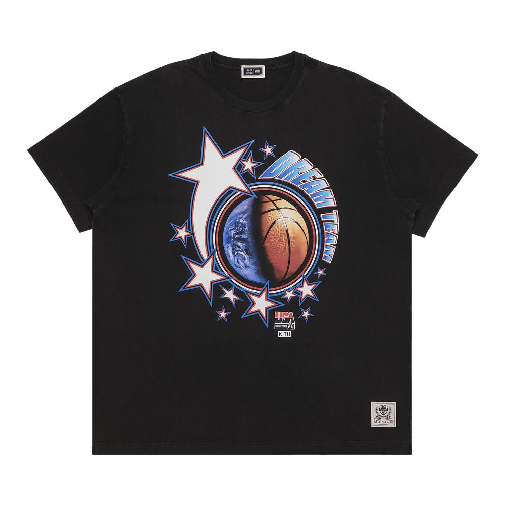 Kith For USA Basketball Dream Team Vintage Tee 'Black' | KHM032492-001 Unisex T-Shirt