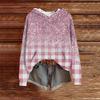 Sweatshirts For Women Knit Sweater Cute Shirt Fall Pullover Hooded Sweatshirt