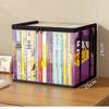 Extra Thick Transparent Book Storage Box for Classrooms and Homes