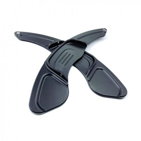 2x Steering Wheel Shift Paddle Blade Shifter Extension For VW Golf MK7 TSI GTI R
