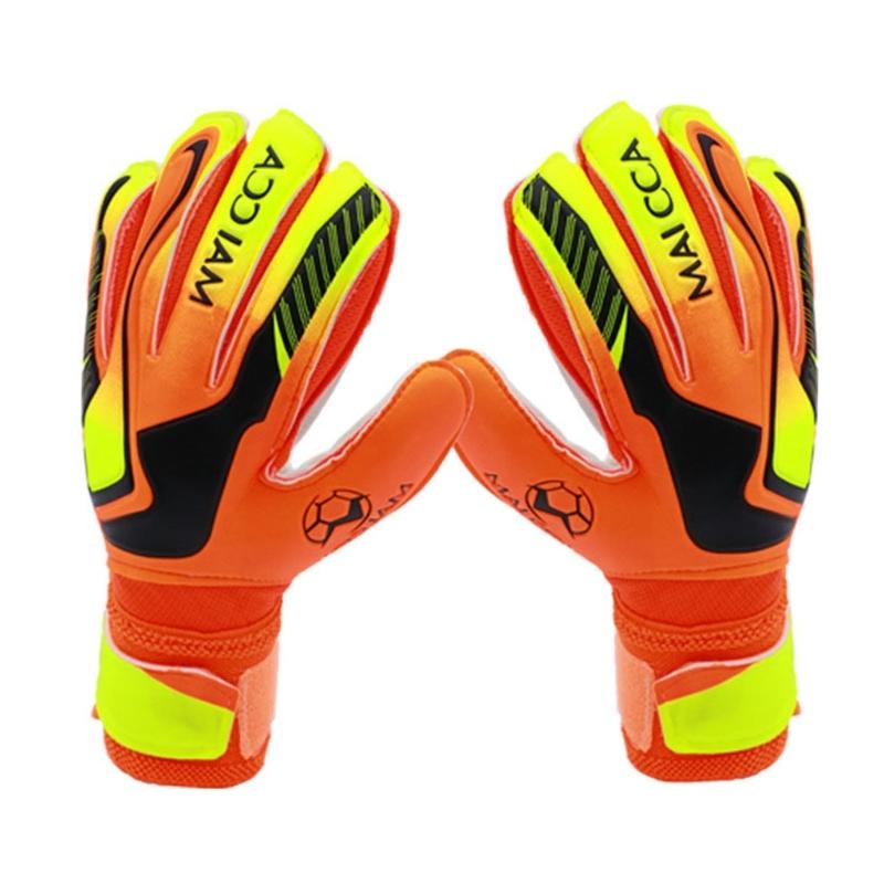 Professional Soccer Goalkeeper Gloves Adjustable Elastic Full Finger Glove NonSlip Soccer Goalie Gloves Easy to Use 7