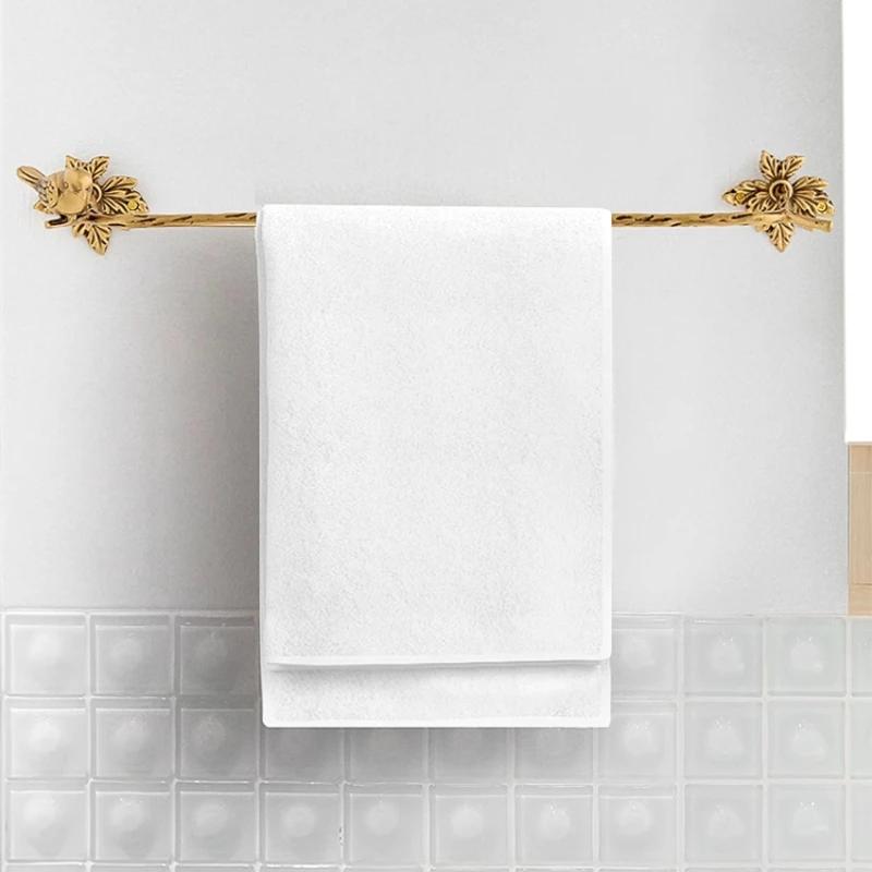 Decorative Retro Brass Coat Hooks Rust-Resistant Bird Clothes Hanger Unique Wall Mounted Branch Design for Entryway Organization