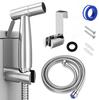 Edelstahl Bidet Armatur Windelsprüher Set Mit Schlauch Verstellbar Toiletten Bidet Modernes Badezimmer Drucksprüher für Badezimmer