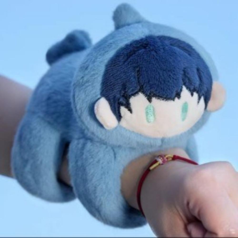 Neues Kapibara liegender Ring Armband Kapibara Knallring Plüschtier Puppe Handgelenkspuppe