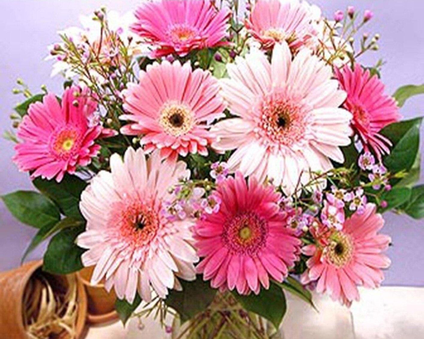 

Алмазная картина, рукоделие, искусство, 5D Алмазная мозаика на холсте, безрамная картина с цветами, домашний декор, хобби для детей Full Round 20x30CM