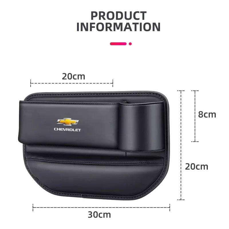 Autositz-Lücken-Organizer Multifunktionale Aufbewahrungsbox Becherhalter für Chevrolet Spark Silverado Trailblazer Cruze Captiva Zubehör