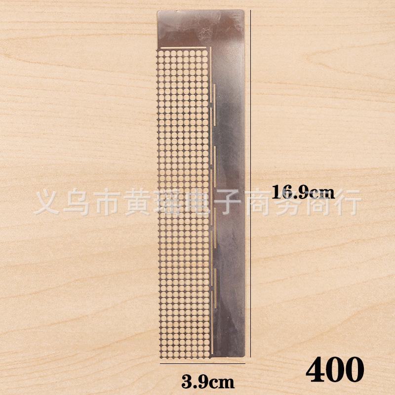Stainless Steel Anti-Stick Diamond Painting Grid & Dotting Ruler Tool