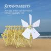 Assembly Walker Wind Power Model Hand-invented Wind Energy Robot Creative   Child/Adult