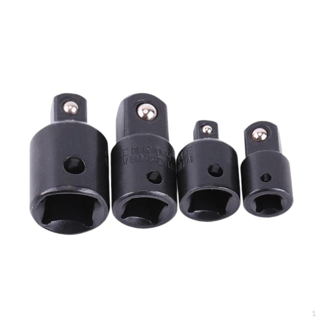 4Pcs Impact Adapter Set Drive High Strength Replacement Driver Conversion Tool