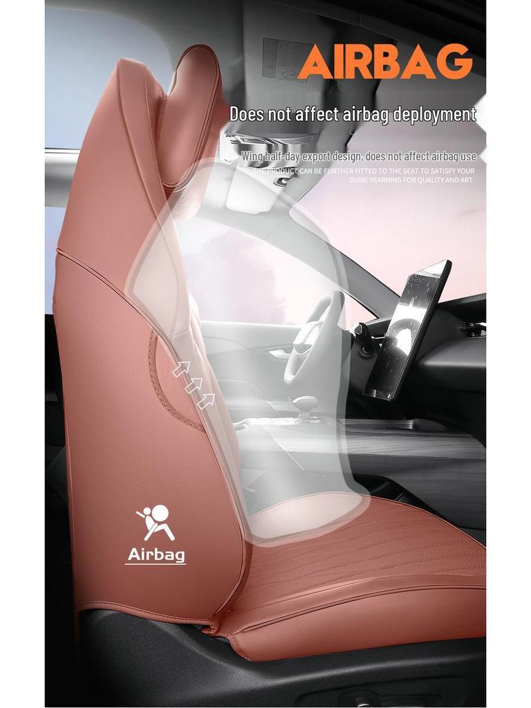 Changan Third Gen Eado Car Seat Covers: All-Season, Full Surround, Fits 26 Models