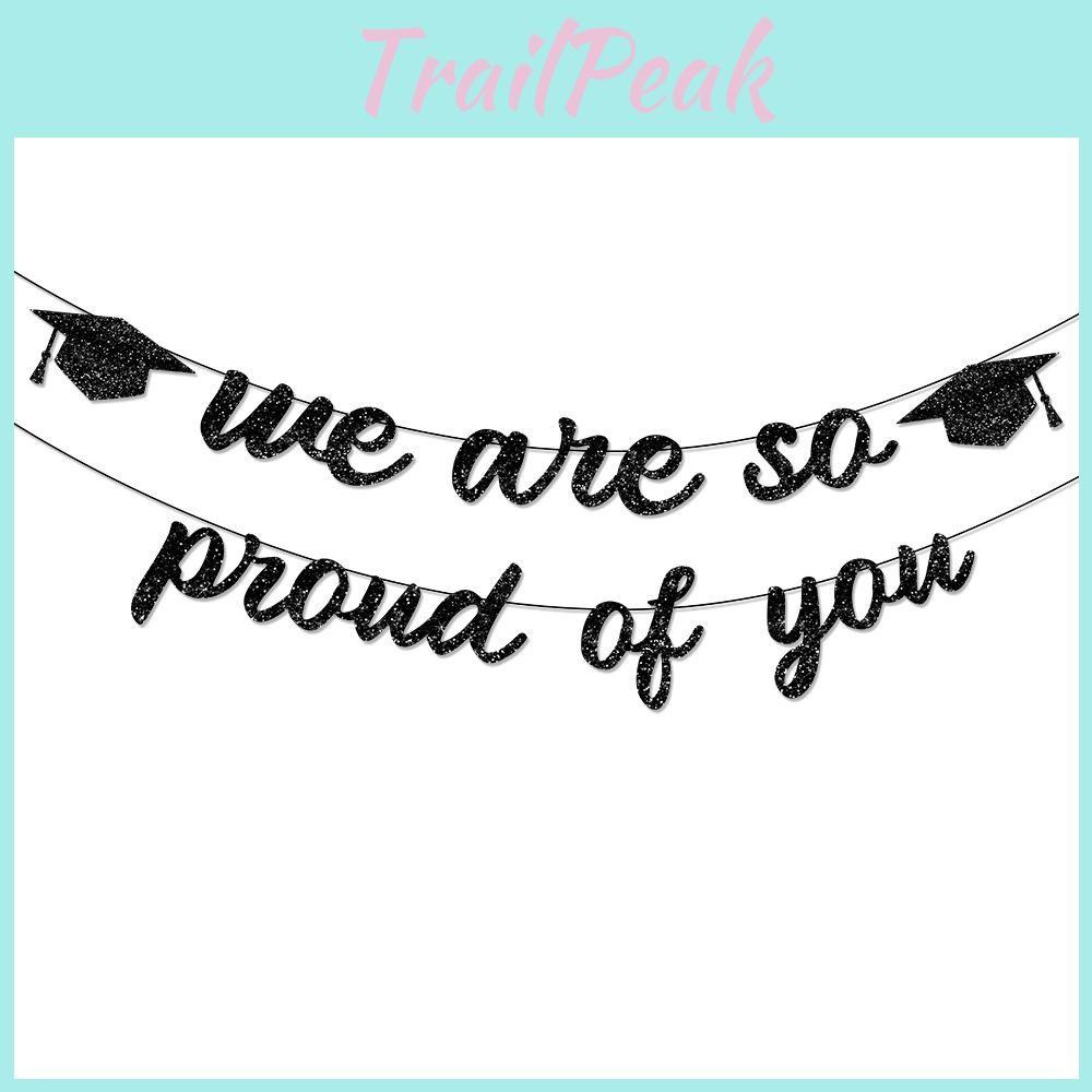 Graduation Season Theme Flash Paper Banners Party Scene Props Decoration