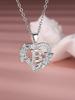 Collana Lettera Inglese a Forma di Cuore - Design alla Moda e Versatile