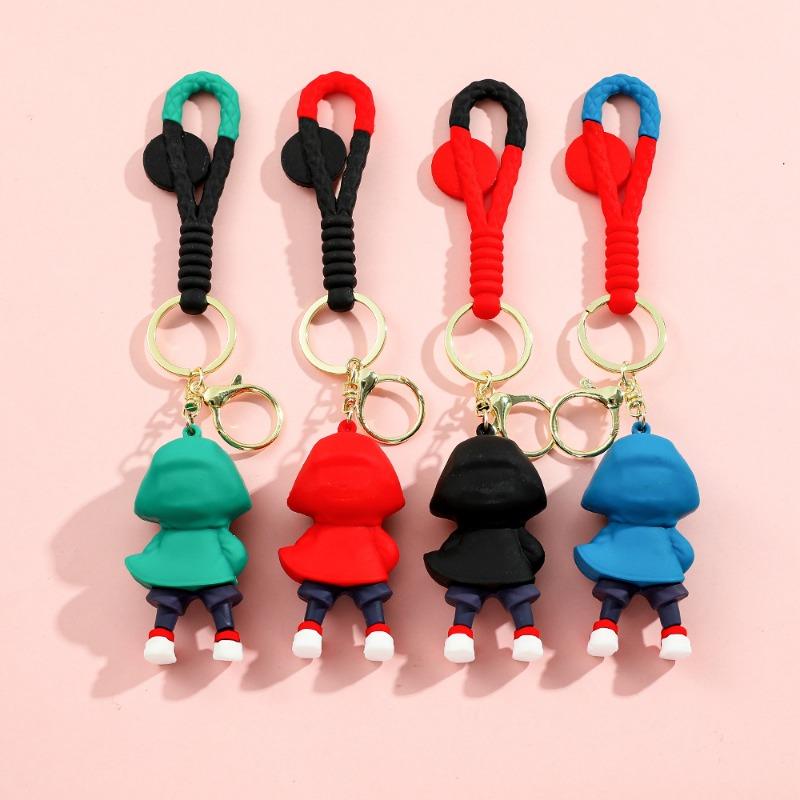 The Amazing Spider-man Movie Animation Miles Dressed Up As A Key Chain Anime Accessories Cute Cartoon Character Gwen Spider Man.