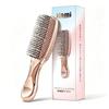 Hair BrushNurtures Smooth Shiny HairScalp Care BrushLadiesCombWet BrushFor Both Wet Dry UseTangle-FreeStatic Electricity PreventionScalp MassageHair