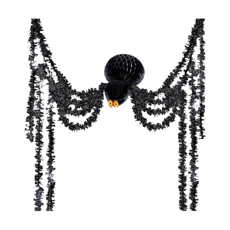 Halloween Party Decoration Hanging Banners Fireplaces Spiderweb Cover For Various Occasion