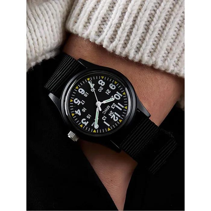 Vietnam War US Military Watch - Black