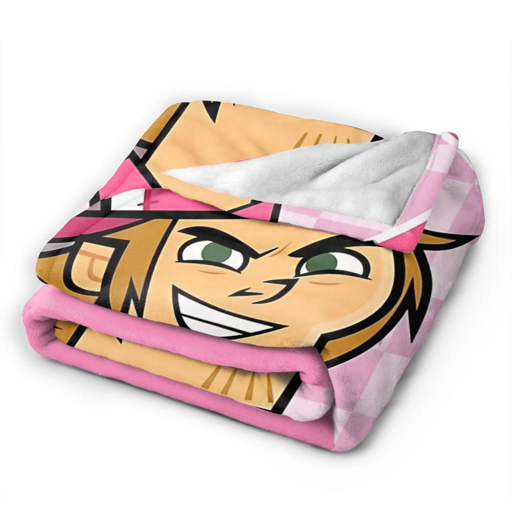 Totals Dramas Reboot Icon - Wonderland Wayne Blankets Flannel Vintage Soft Throw Blanket for Home Restaurant All Season