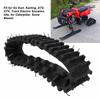 Rubber Tracks Increased Traction Wheel Tire Track for ATV UTV Track Electric Snowmobile Snow Blower Go Kart
