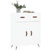 VidaXL Buffet blanc 69,5x34x90 cm bois d'ingénierie 827948