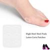 6 Stück/Bogen Latex Maispflaster Fersenpflaster für High Heels Hühneraugen Schmerz Selbstklebende Fersenpflaster Abriebschutzpflaster