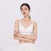 Ultra-Thin French Mesh Lace Bra: Breathable, Slimming Mulberry Silk Support for Large Breasts