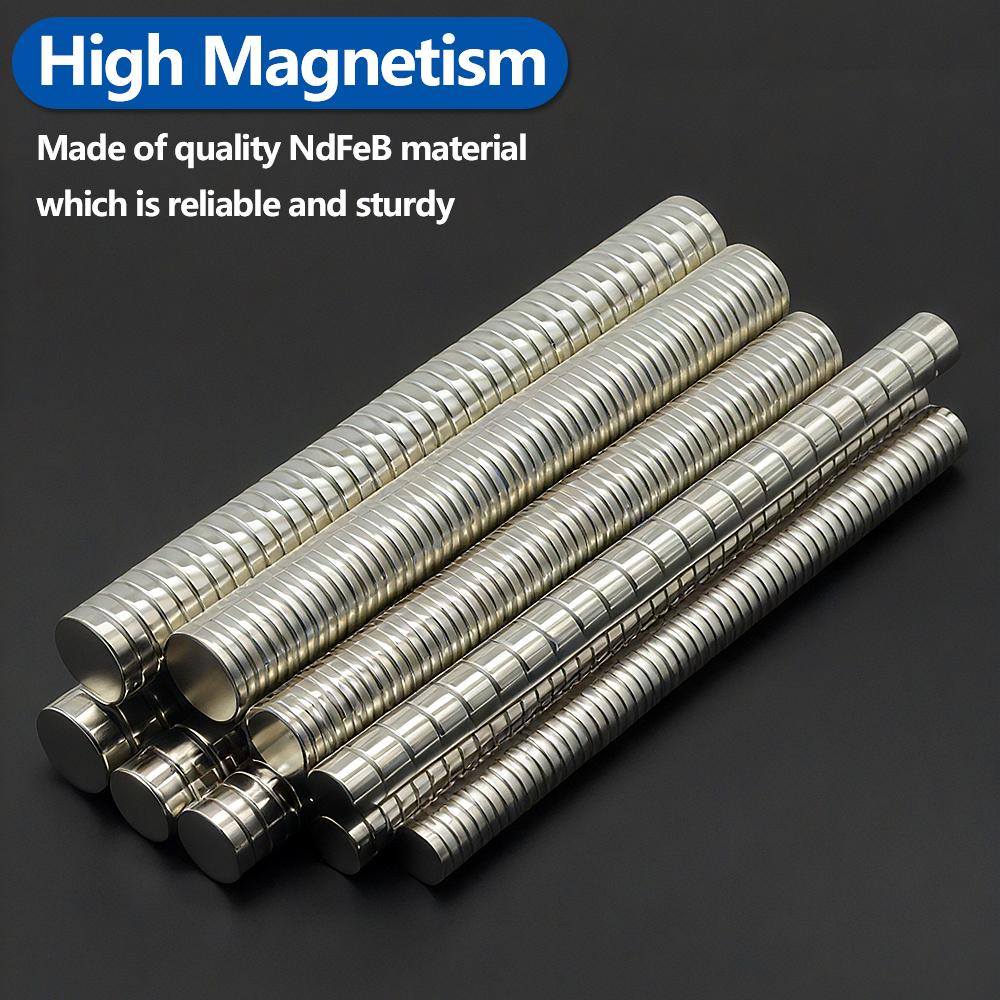 Powerful Neodymium Magnet N35 NdfeB Permanent Magnetic imanes Round Super Strong Fridge Magnets DIY 8x2 8x3 10x3 10x5 12x3mm