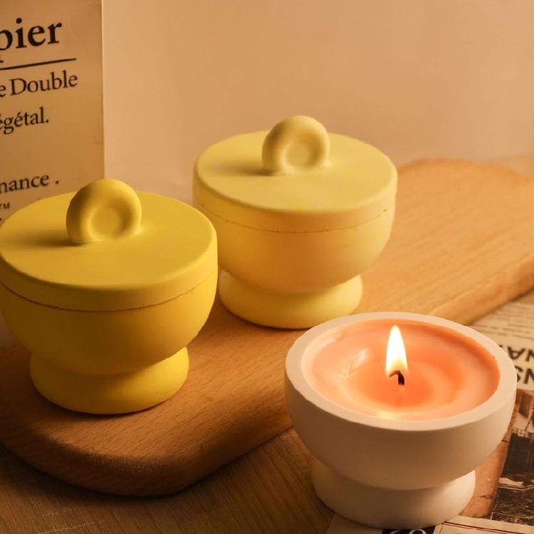 Creative Silicone Moulds for Crafting Resin Storage Boxes and Candle Holders