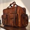 Leather Messenger, Laptop Bag, Briefcase, Cross-Body, Office Handbag, Rustic Vintage Messenger Bag Valentine Gifts for Men