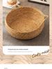 Four Seasons Rattan Cat Nest: Cozy Straw-Weaved Bed for Cats & Small Dogs